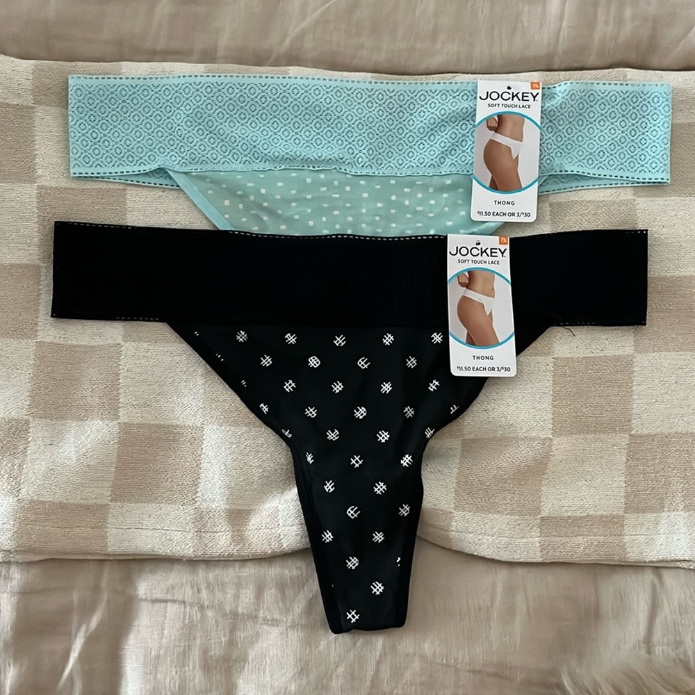 Jockey Soft Touch Lace Thong